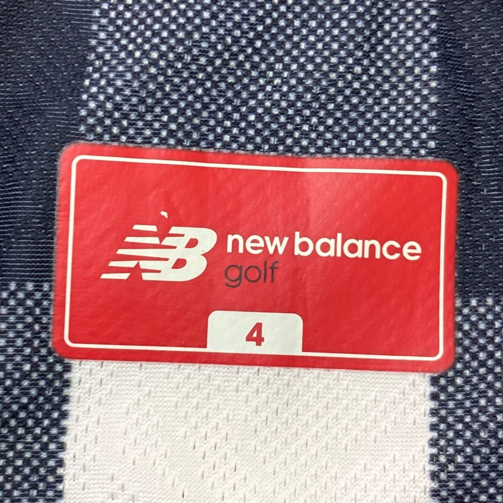 サイズ：4 NEW BALANCE GOLF ニューバランス 半袖ポロシャツ
