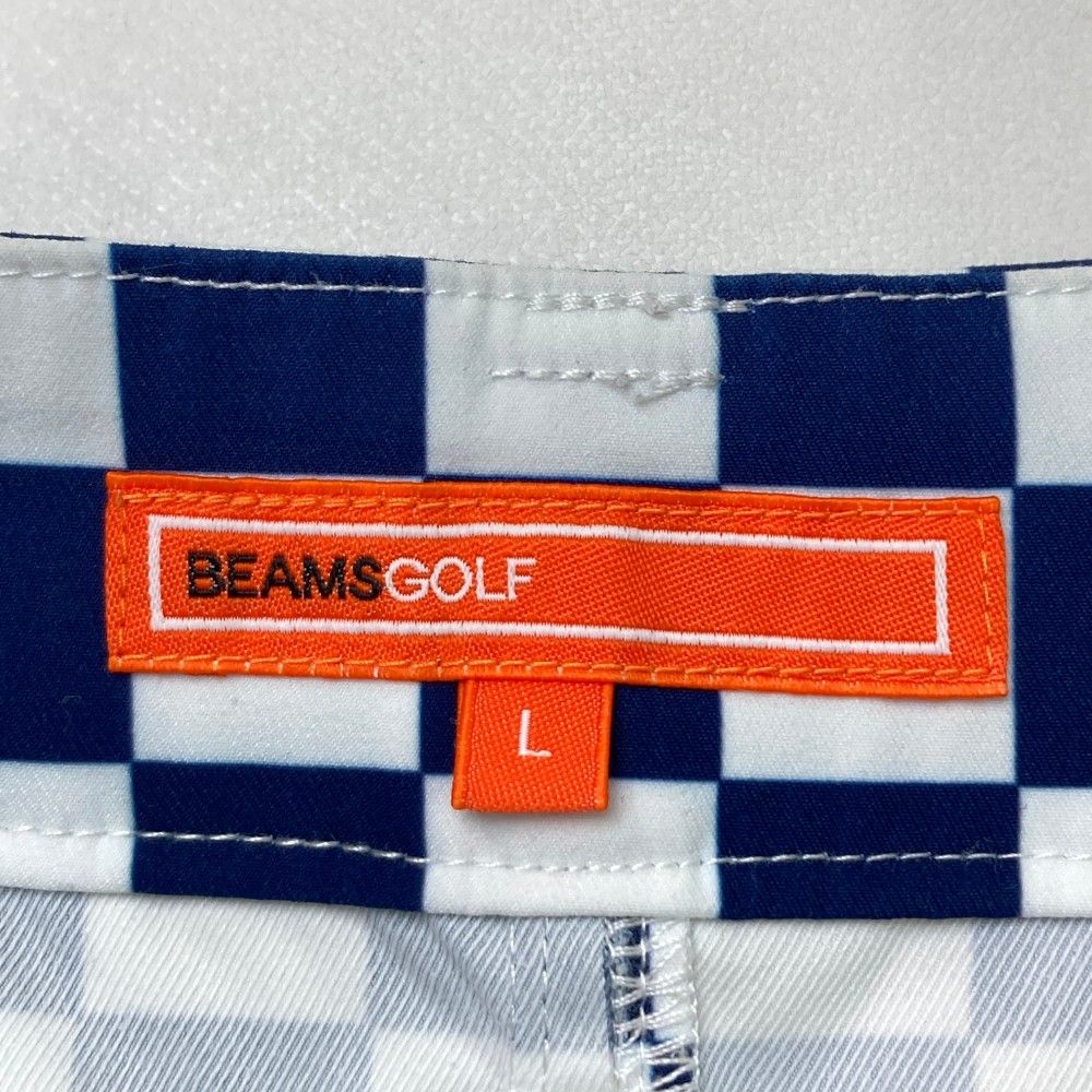 BEAMSGOLF - 【新品】ビームスゴルフ スカート ネイビー チェック  レディース L ゴルフウェア BEAMS GOLF 85270019336_D_4.jpg