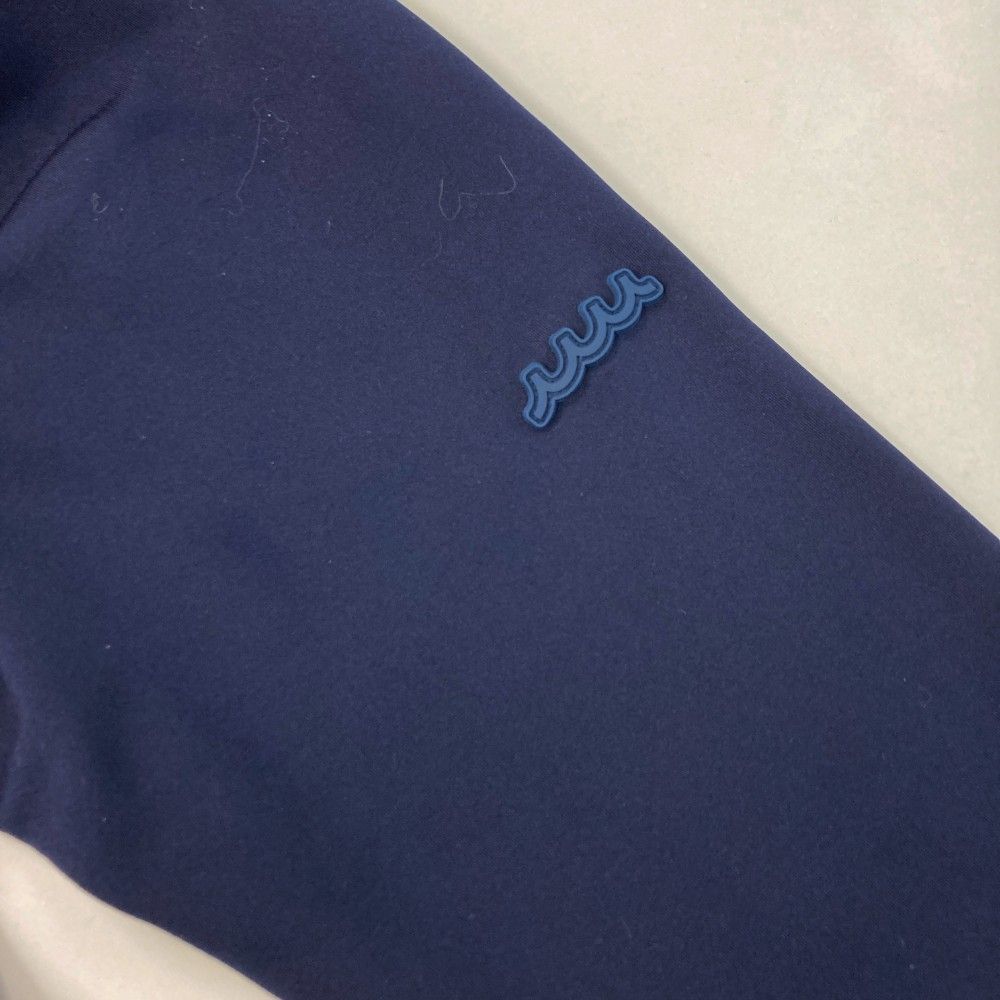 サイズ：5 MUTA MARINE ムータマリン  裏起毛 ハイネック 長袖Tシャツ  ネイビー系 [240101413463] ゴルフウェア メンズ ストスト サイズ：5 MUTA MARINE ムータマリン 裏起毛 ハイネック 長袖T