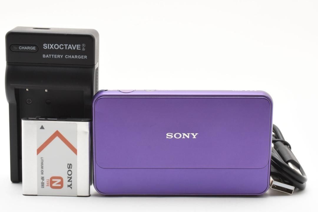 46 希少品 SONY Cyber-shot DSC-T99 パープル - メルカリ