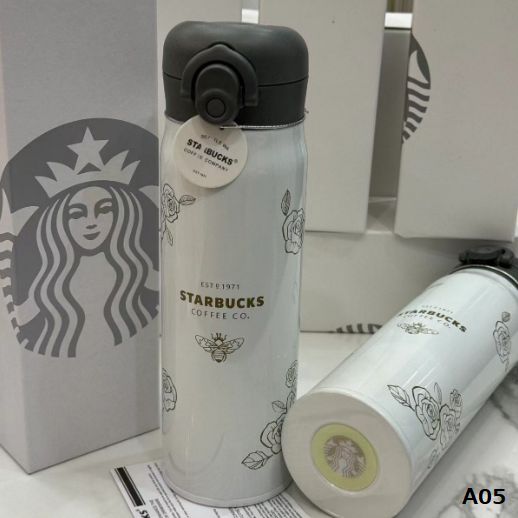 スタバ　水筒　未使用 新品未使用】スタバ ステンレスボトルマリンドット444ml｜Yahoo