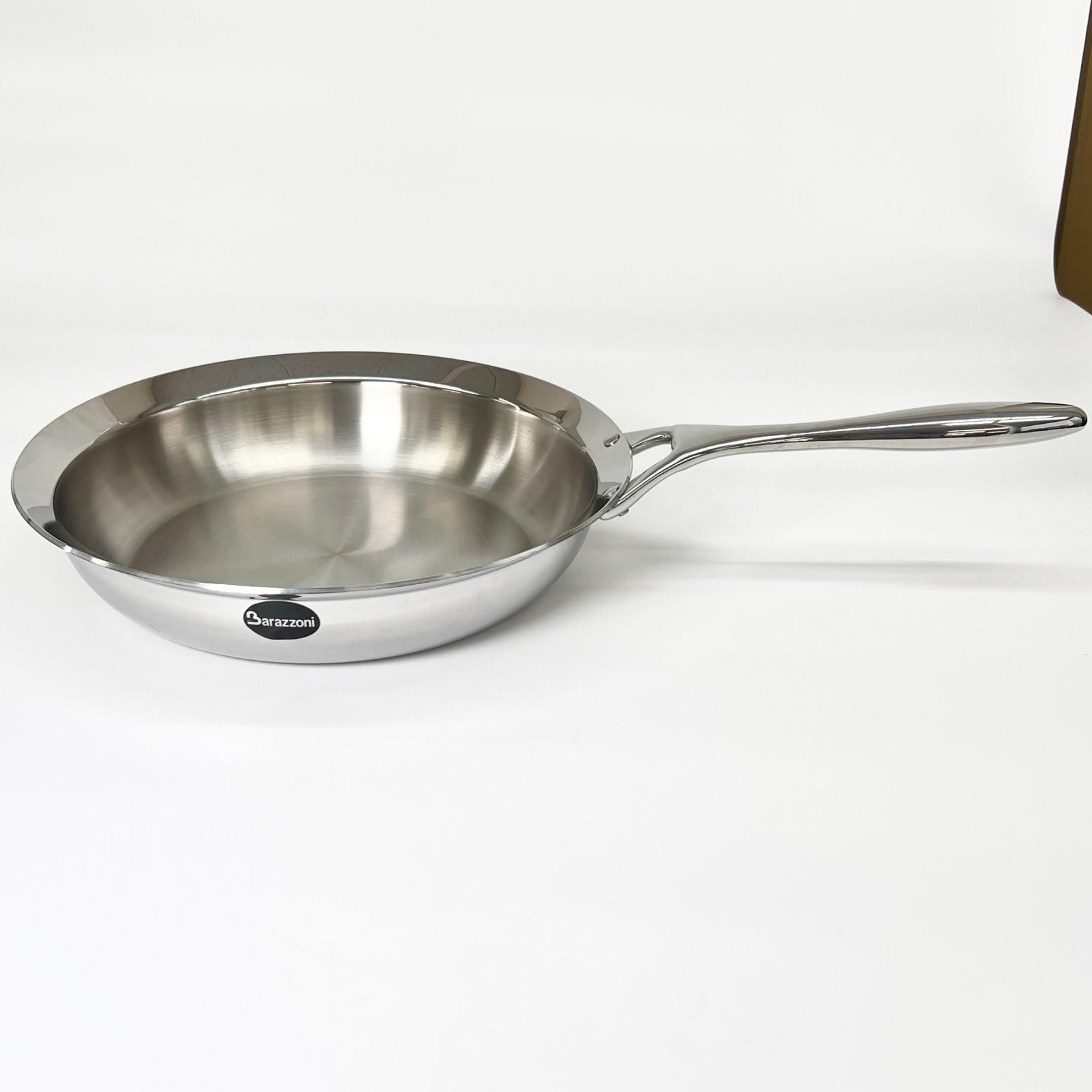 【最大80％ OFF】 52-750 ♥ Barazzoni BUTTERFLY ACCIAO フライパン 28cm IH対応 5923
