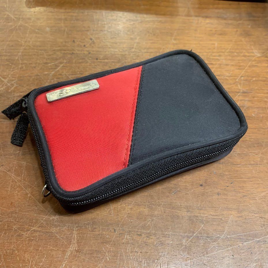 ♪Nintendo DS Lite red×black 本体(動作未確認) ケース＆ソフト2本付き