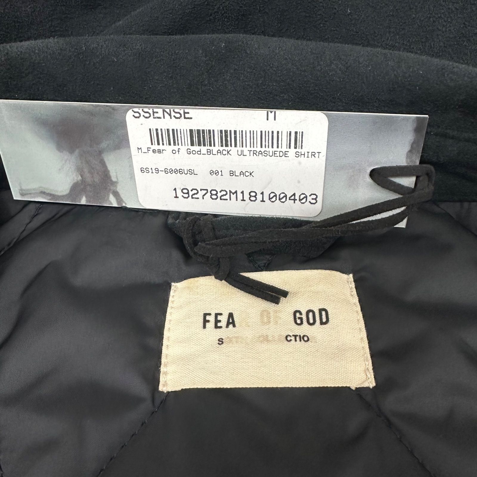FEAR OF GOD 19AW SIXTH COLLECTION Ultra Suede Shirt Jaket ウルトラ 