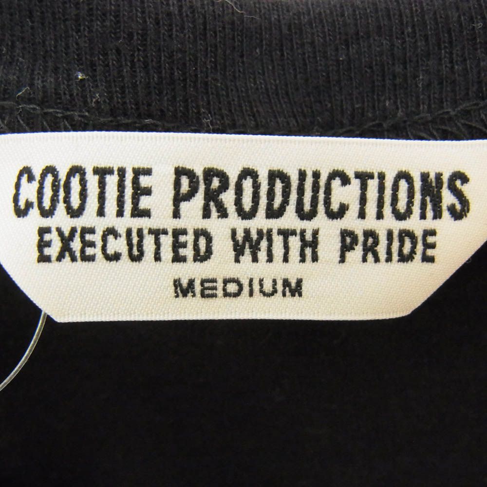 COOTIE クーティー 23SS CTE-23S336 Embroidery Oversized S/S Tee