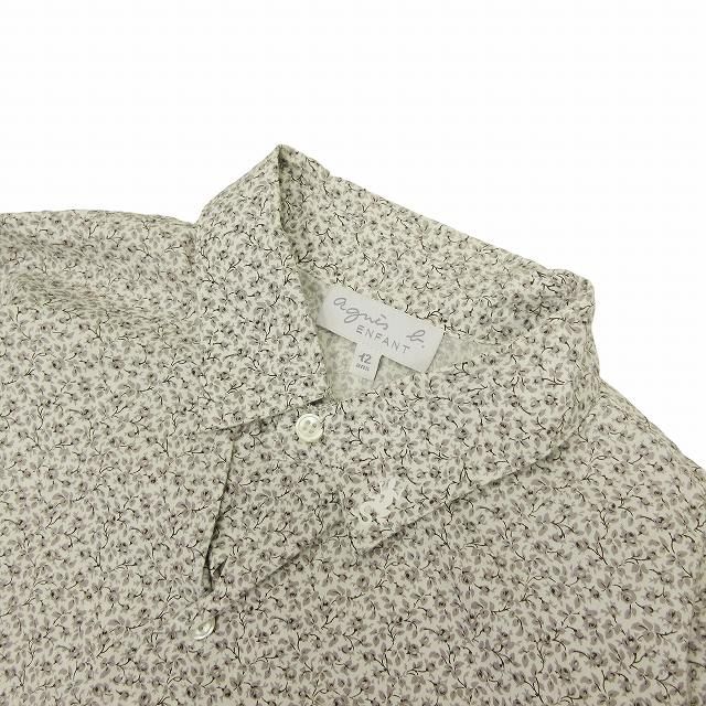 美品 アニエスベーアンファン Agnes b. ENFANT リバティ 花柄 フラワー 