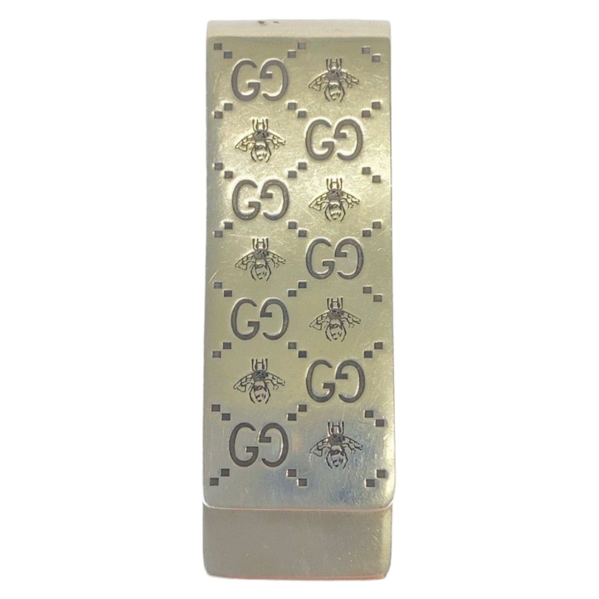 【希少 良品】 GUCCI グッチ マネークリップ インターロッキング シルバー GUCCI（グッチ） [在庫処分] マネークリップ インターロックG