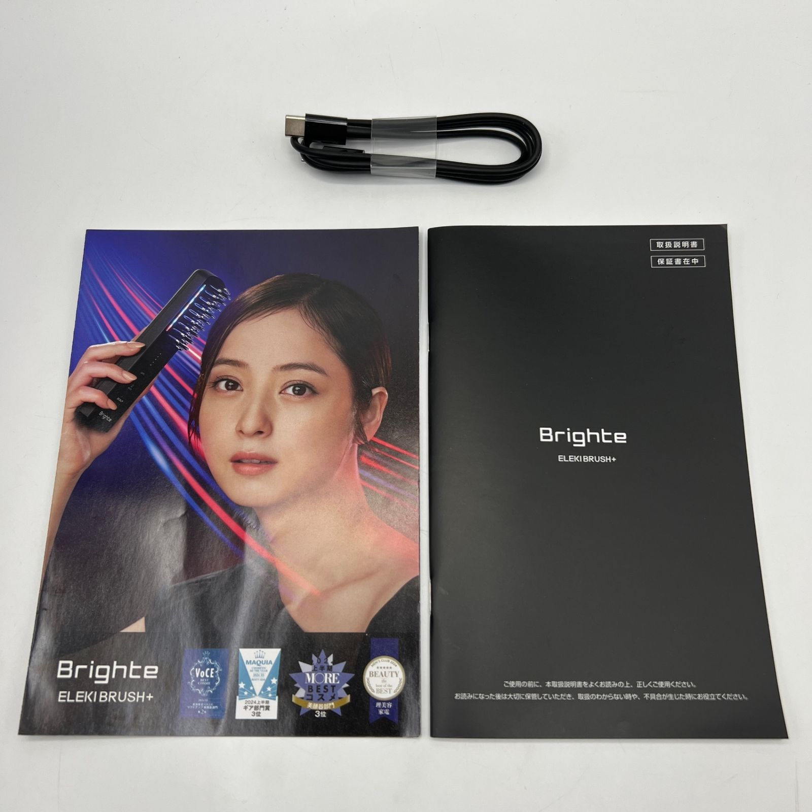 美品】Brighte ELEKI BRUSH+ BRT-FSB180 ミッキーマウス 美顔器 EMS 
