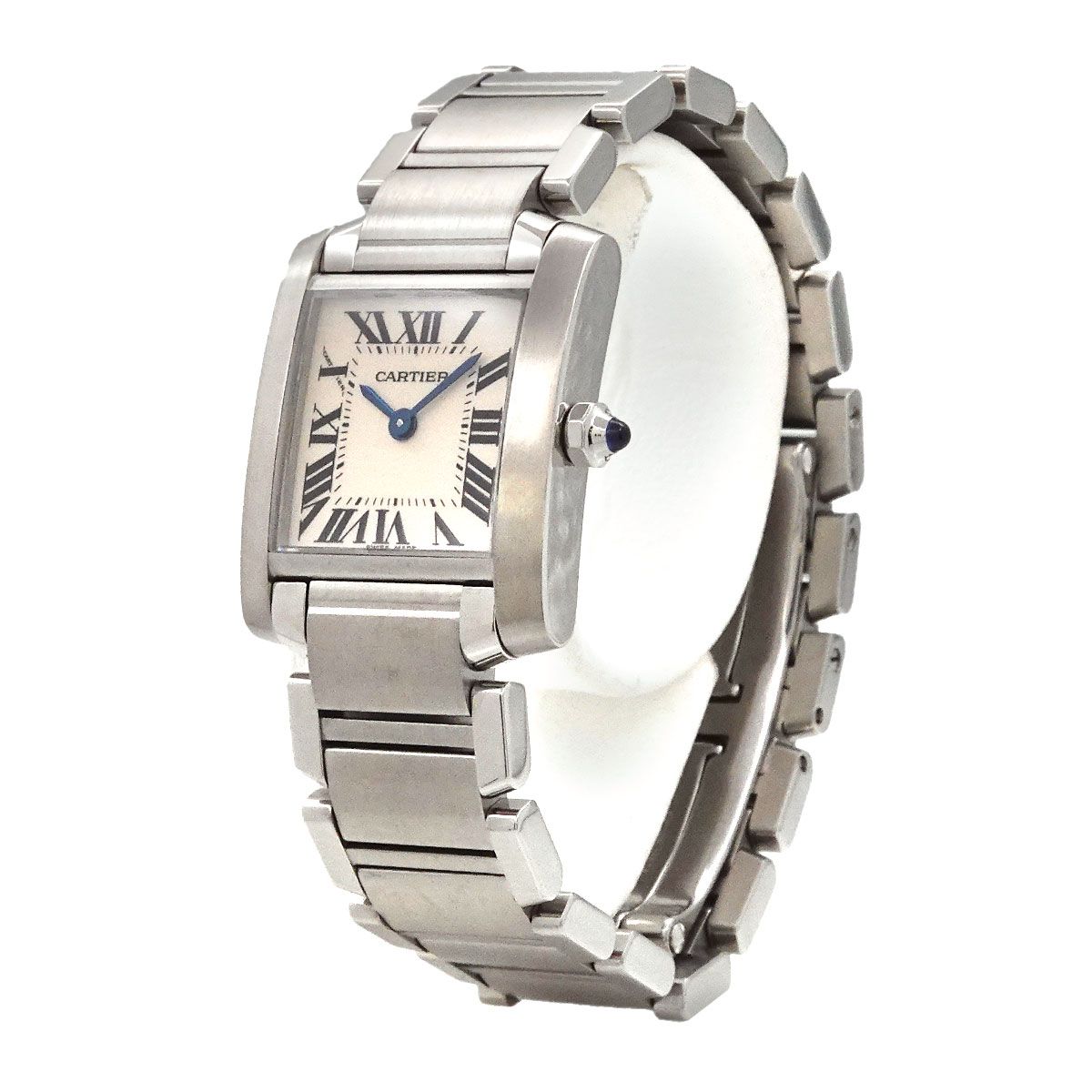 カルティエ タンク フラセーズ ウォッチ SM W51008Q3 中古)CARTIER カルティエ タンク フランセーズ SM W51008Q3