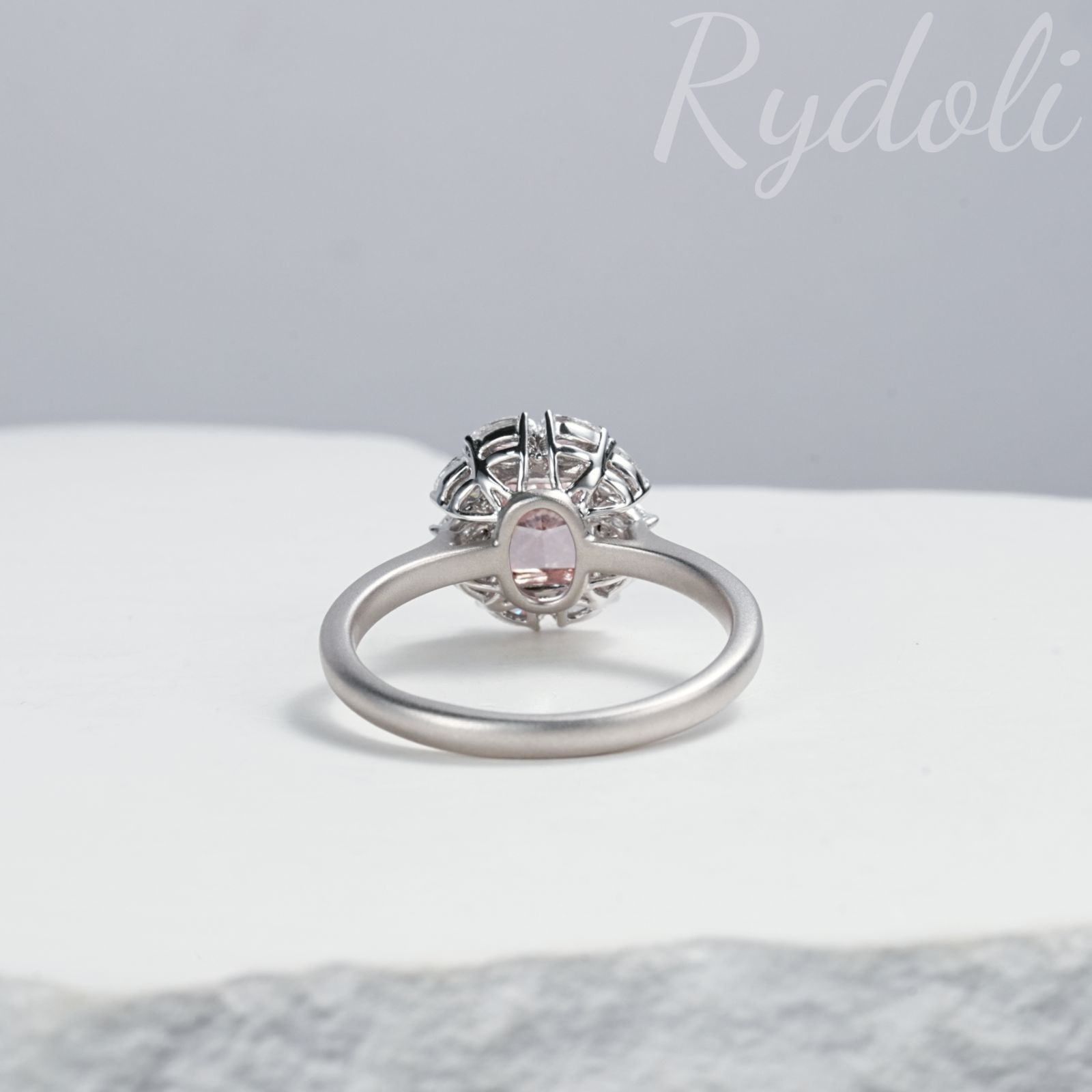 Pt950 1.5ct ピンクダイヤリング ラボグロウンダイヤ IGI鑑定書付き 