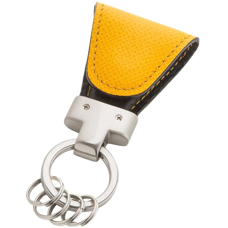 【新着商品】[ヴィンテージ リバイバル プロダクションズ] key clip calf leather キーケース 日本製 59202 (イエロー)