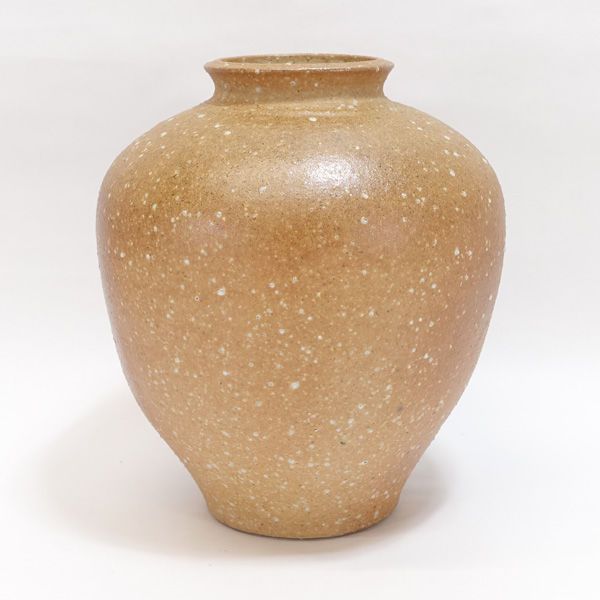 信楽焼 花瓶 花入 花器 華道具 月モチーフ MOON 陶芸 信楽