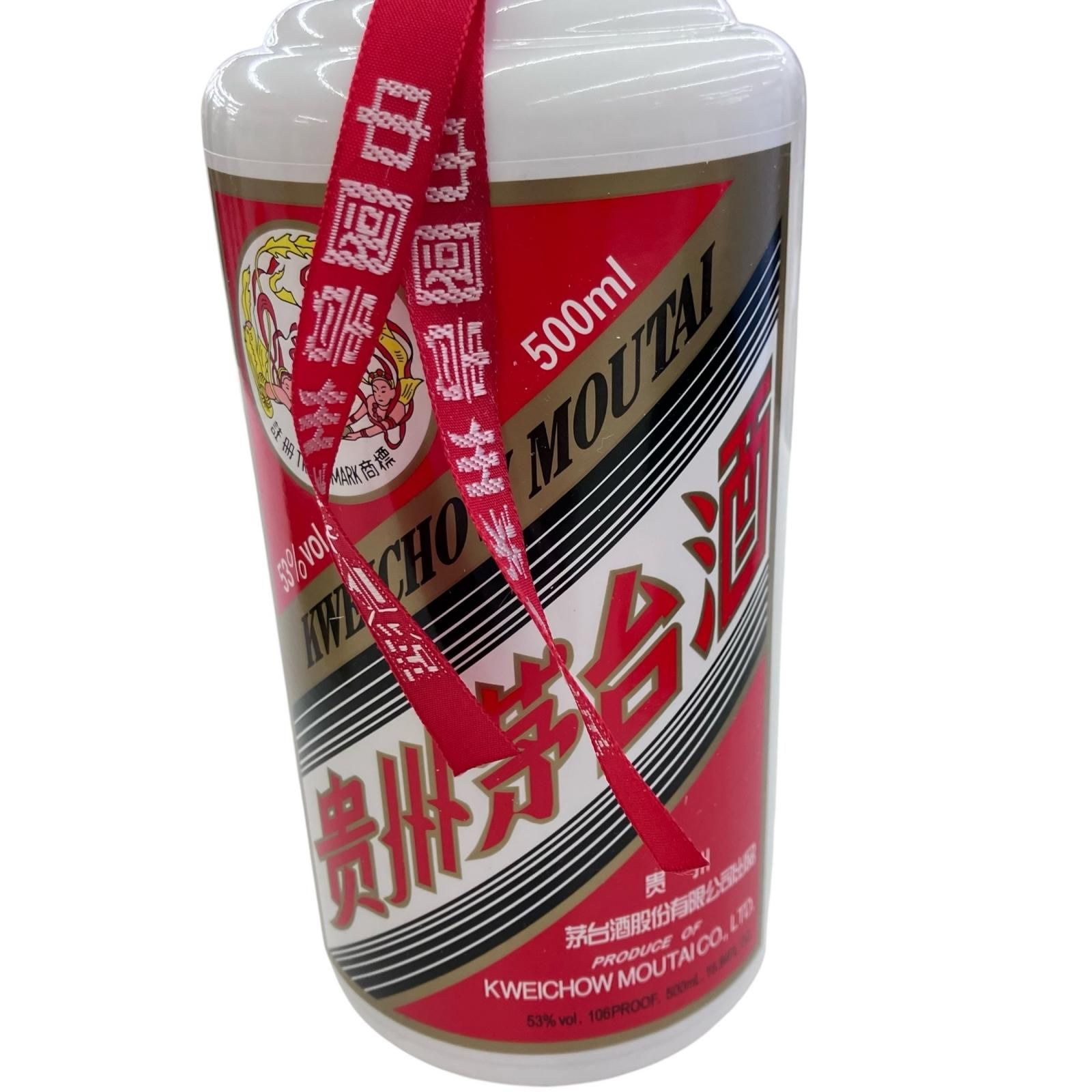 新品未開封　貴州茅台酒 マオタイ酒　2023 500ml 53% 付属グラス 186000 貴州茅台酒 マオタイ酒 天女ラベル 500ml 53% MOUTAI