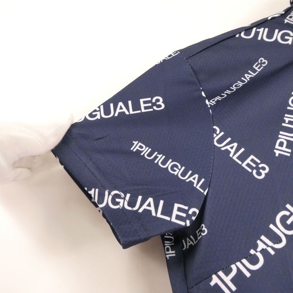 美品 1PIU1UGUALE3 ウノピュウノウグァーレトレ GST182 113 GOLF S/S POLO RANDOM 1PIU1UGUALE3 LOGO ポロシャツ I S ポリエステル100％ ゴルフ 半袖 レディース HM774A90 美品 1PIU1UGUALE3 ウノピュウノウグァーレトレ GST182 113 GOLF