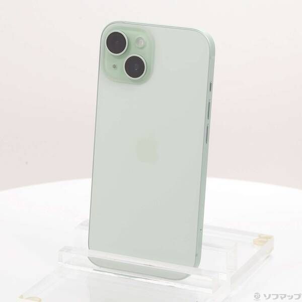 APPLE 〔中古〕iPhone15 256GB グリーン MTMT3J⁄A SIMフリー版（中古
