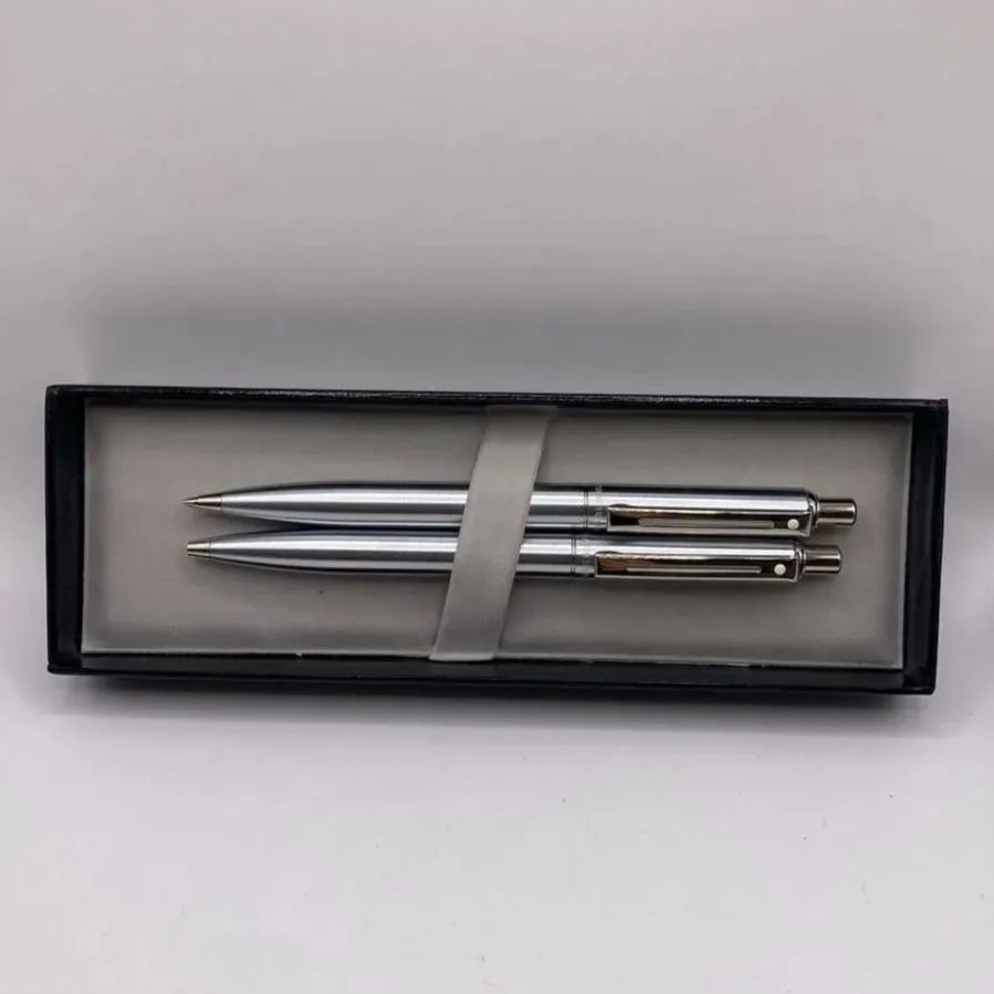 シェーファー　ボールペン　シャープペン　ビンテージ　アンティーク ヴィンテージ 旧型 SHEAFFER Prelude ボールペン シルバー