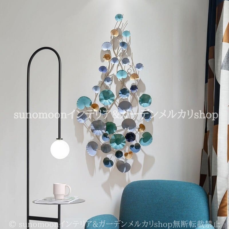 蓮 ウォール アート ハス 葉 縦掛け 横掛け 壁掛け インテリア おしゃれ かわいい エレガント 神秘的 オブジェ 北欧 リビング 玄関 カフェ バー NEXPOTALLINN_EU