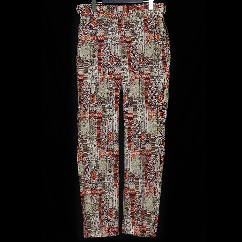総柄パンツ Side Tab Trouser Poly Hopsack 総柄パンツ Side Tab Trouser Poly Hopsack