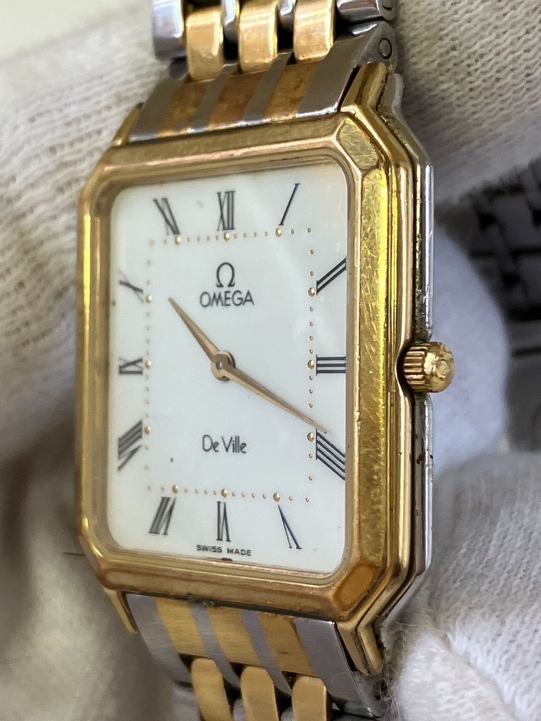 ☆保証書付きOMEGAオメガ デビル 【BK-311】 OMEGA DeVille