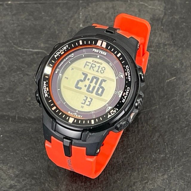 【稼働品】CASIO Pro Trek カシオプロトレック PRT-3000 30年目のPRO TREK｜HISTORY | CASIO