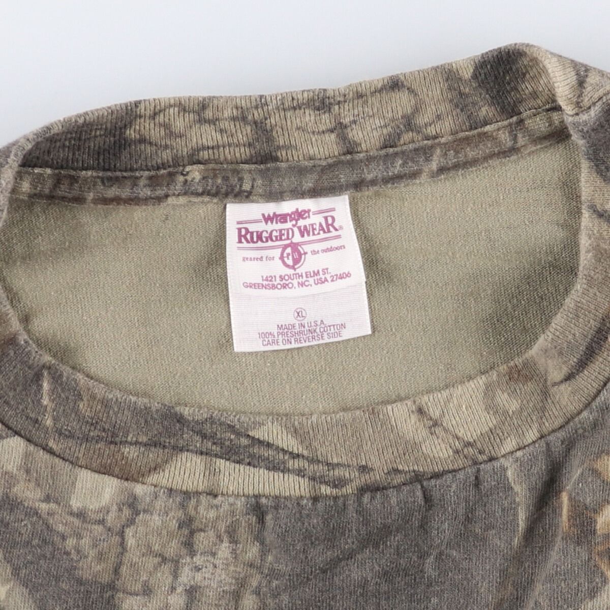 古着 ラングラー Wrangler RUGGED WEAR リアルツリーカモ 迷彩