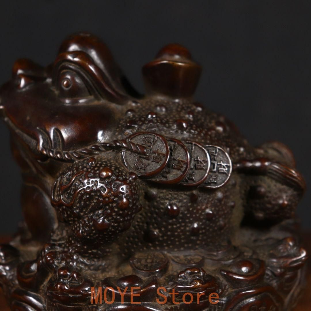 銅制 母子金蟾 家庭 事務室 机 自動車 開運風水 招財 置物 工芸品 装飾品 銅制 母子金蟾 家庭 事務室 机 自動車 開運風水 招財 置物 工芸品 装飾