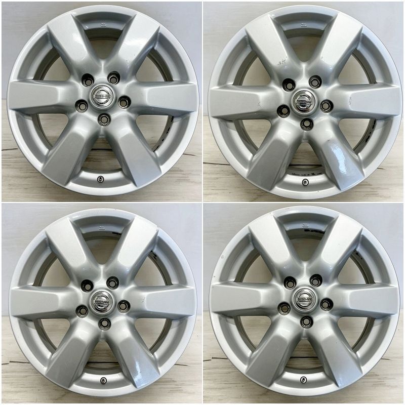 17インチ アルミ 日産 ニッサン エクストレイル 純正 4本セット リーフ セレナ キックス エルグランド リーフ エクストレイル セレナ アルミホイール アルミホイール ホイール ホイル 純正ホイール ホイール ホイル