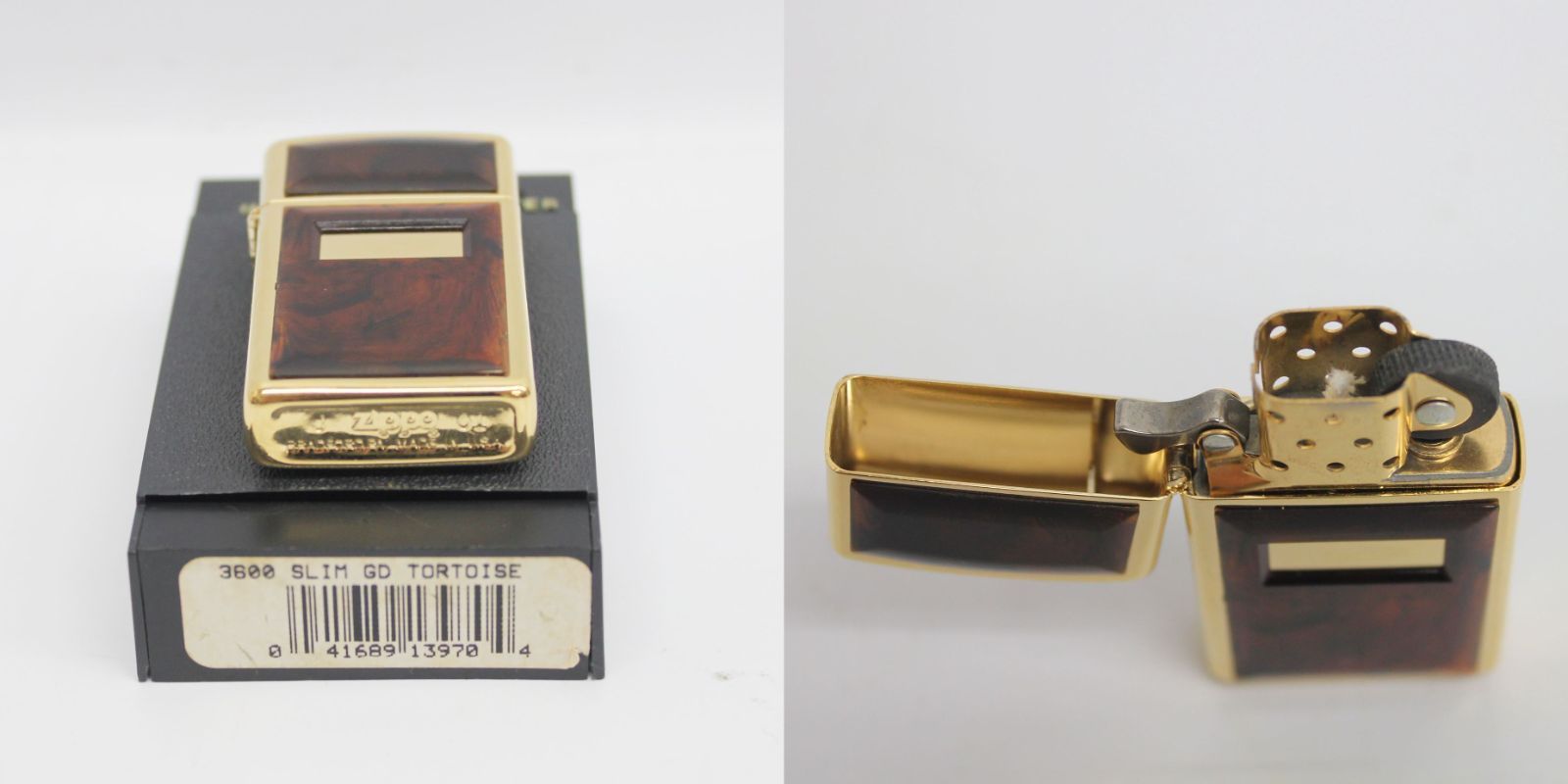 新品未使用】ZIPPO ｱﾝﾃｨｰｸ ｺﾞｰﾙﾃﾞﾝﾄｰﾀｽ べっ甲 ｼﾞｯﾎﾟﾗｲﾀｰ - メルカリ
