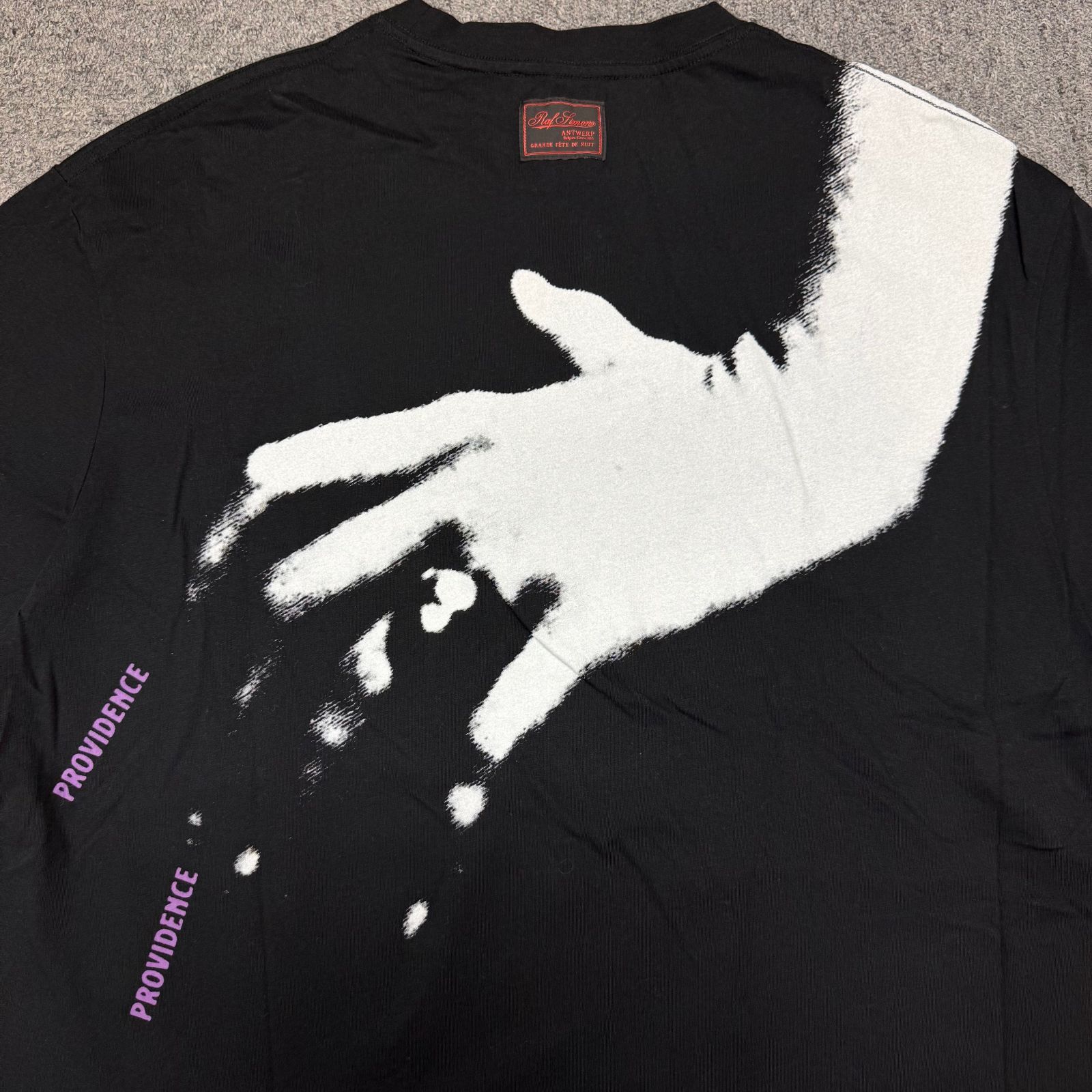 RAF SIMONS 22AW Nails Print Oversized T-Shirt ネイルプリント