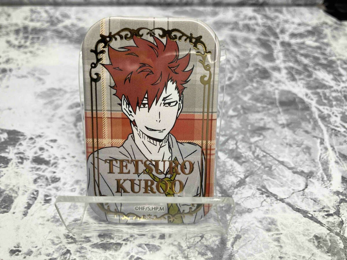 ハイキュー!! 黒尾鉄朗 セブンネット限定 スクエア缶バッジ(オフ