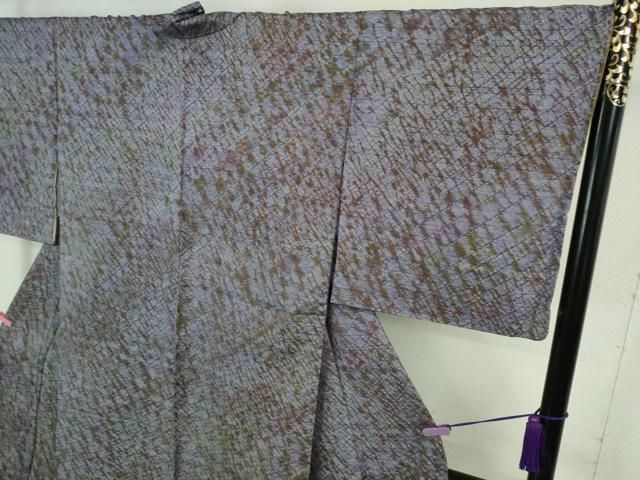 平和屋着物□極上 菅原工房 菅原結作 漢方染紬 やまと金ラベル 逸品 未  