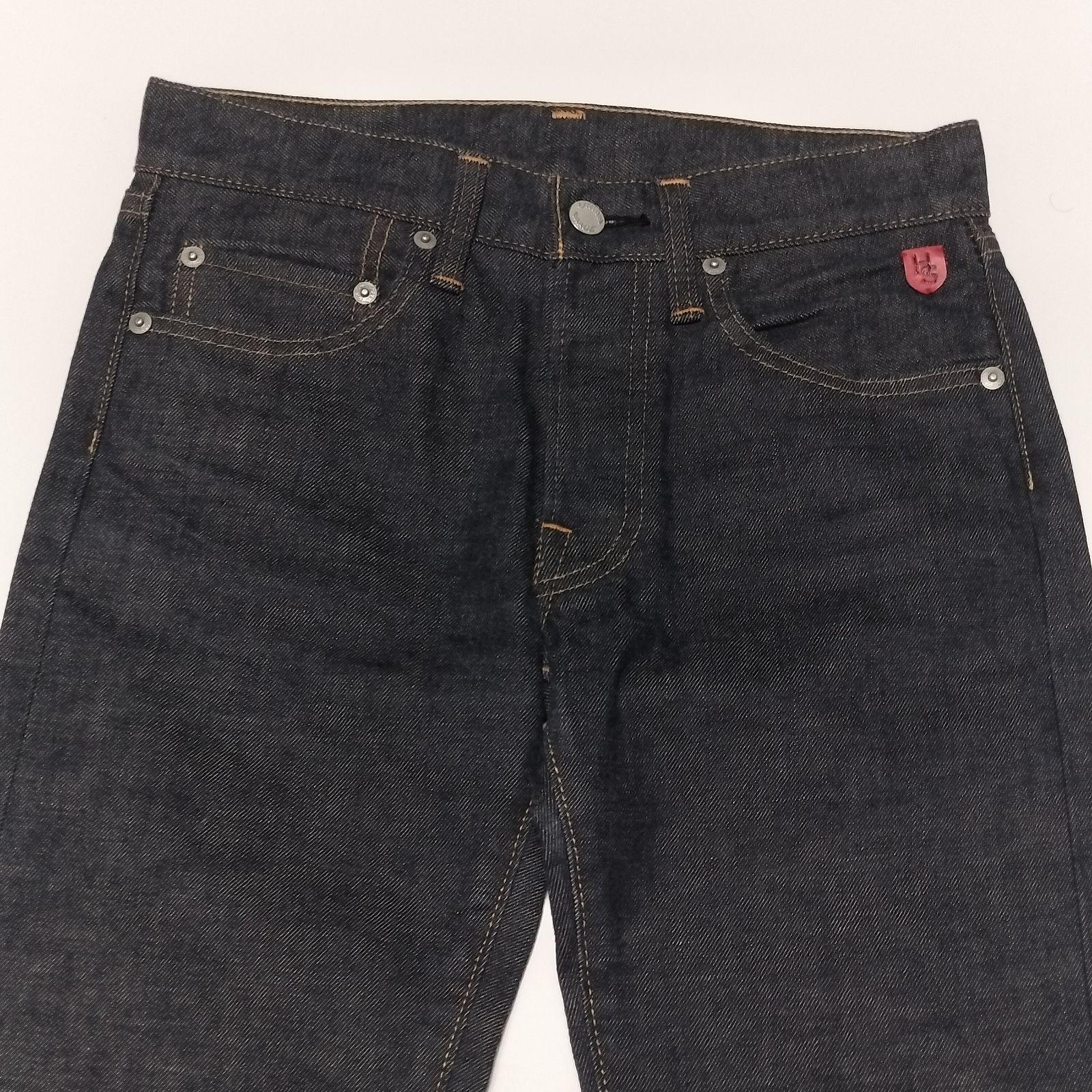 Shu jeans シュウジーンズ　デニム　赤耳　セルビッジ　チェーンステッチ シュウジーンズ 綿混 デニム 赤耳 セルビッジ チェーンステッチ
