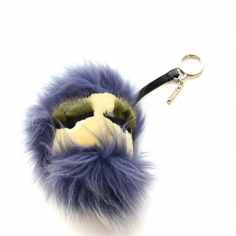 FENDI☆スペースモンキーファーチャーム フェンディ スペース