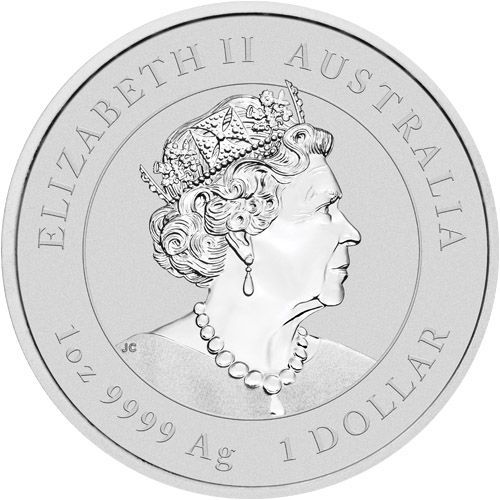 2021年 オーストラリア 「干支 十二支 牛年」 純銀 1オンス銀貨 保証書・カプセル付き] 2021年 (新品) オーストラリア「干支