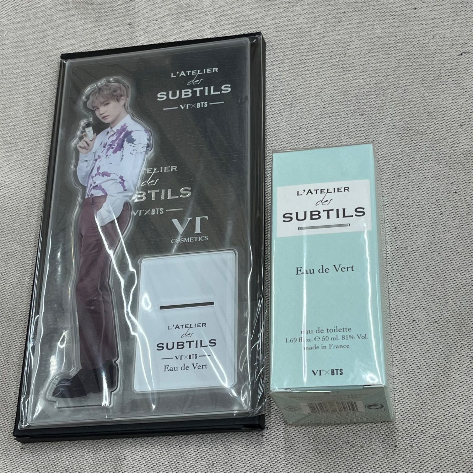 未使用】VT × BTS アクスタ 香水 フルセット L'ATELIER des SUBTILS