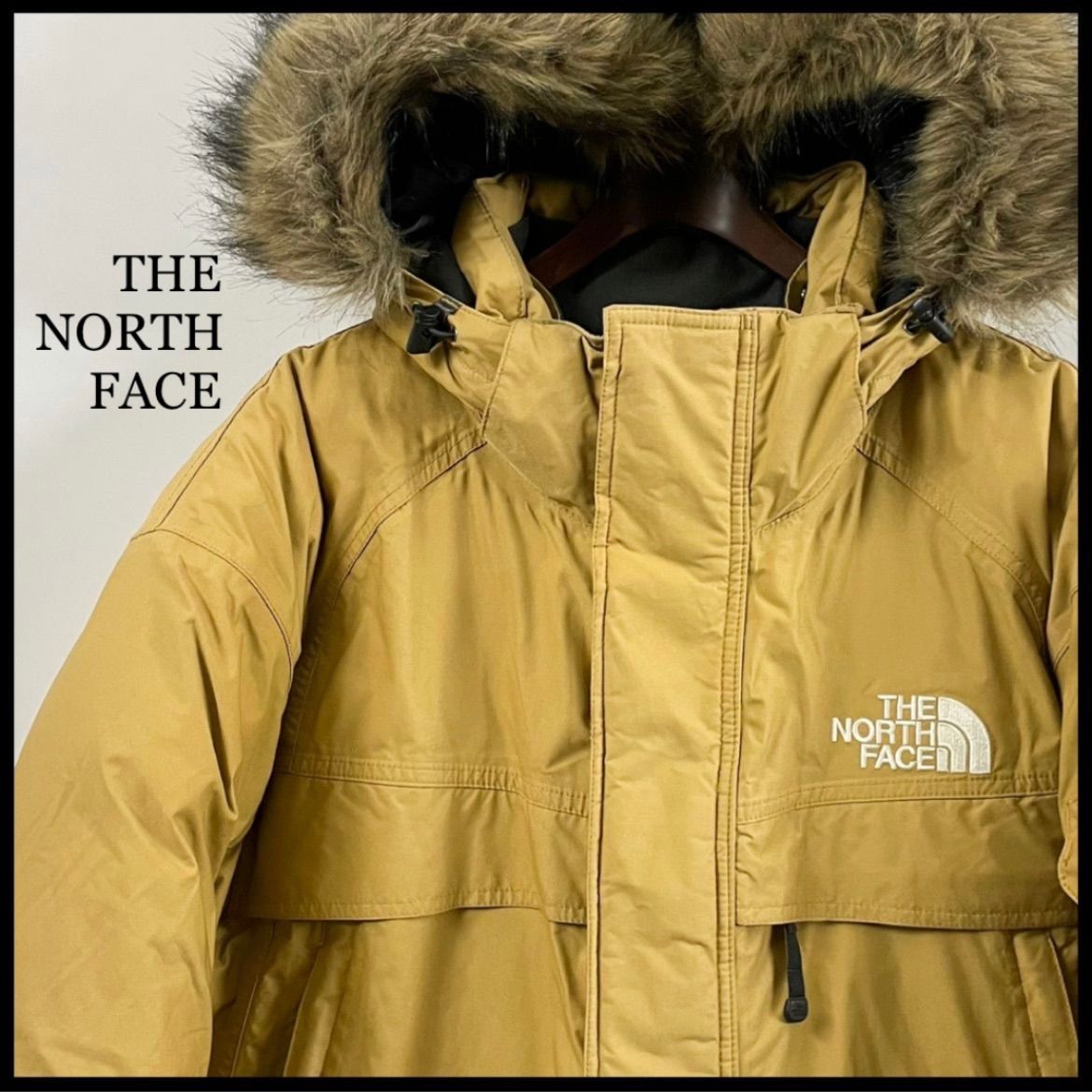 THE NORTH FACE ノースフェイス マクマードパーカ ダウン キャメル ...