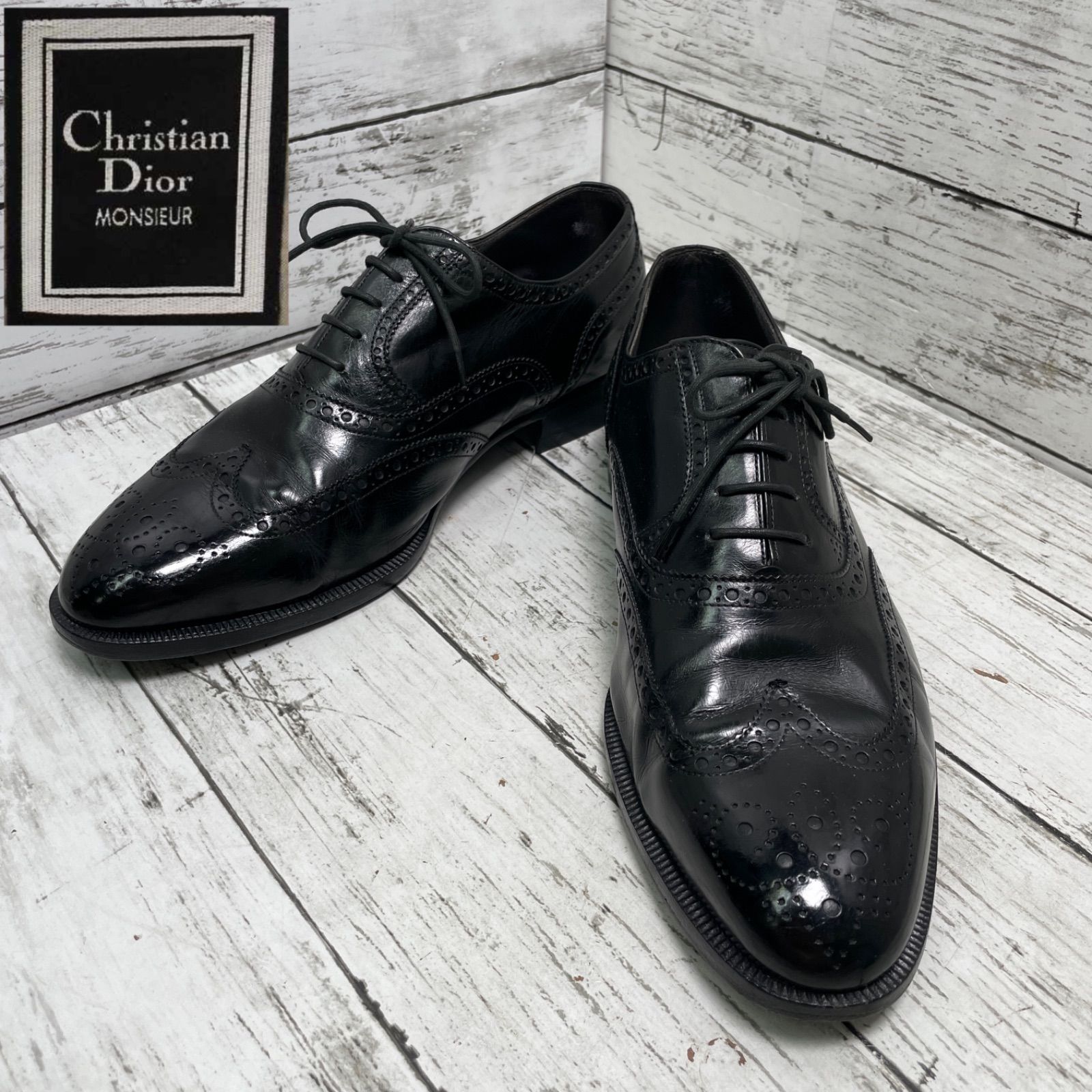 g34⭐︎Christian Dior MONSIEUR メンズシューズ 41(25.5cm