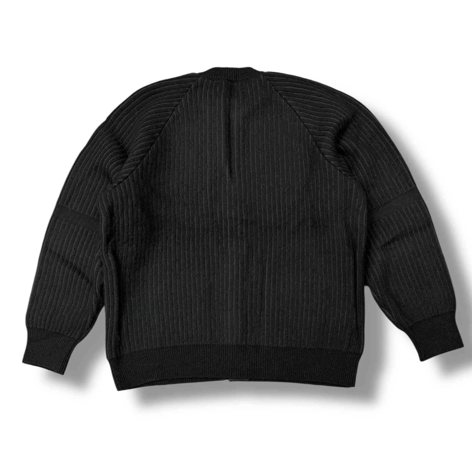 美品　stein『GRADATION PLEATS CARDIGAN』　黒 S stein / シュタイン】GRADATION PLEATS CARDIGAN - BLACK | 公式通販