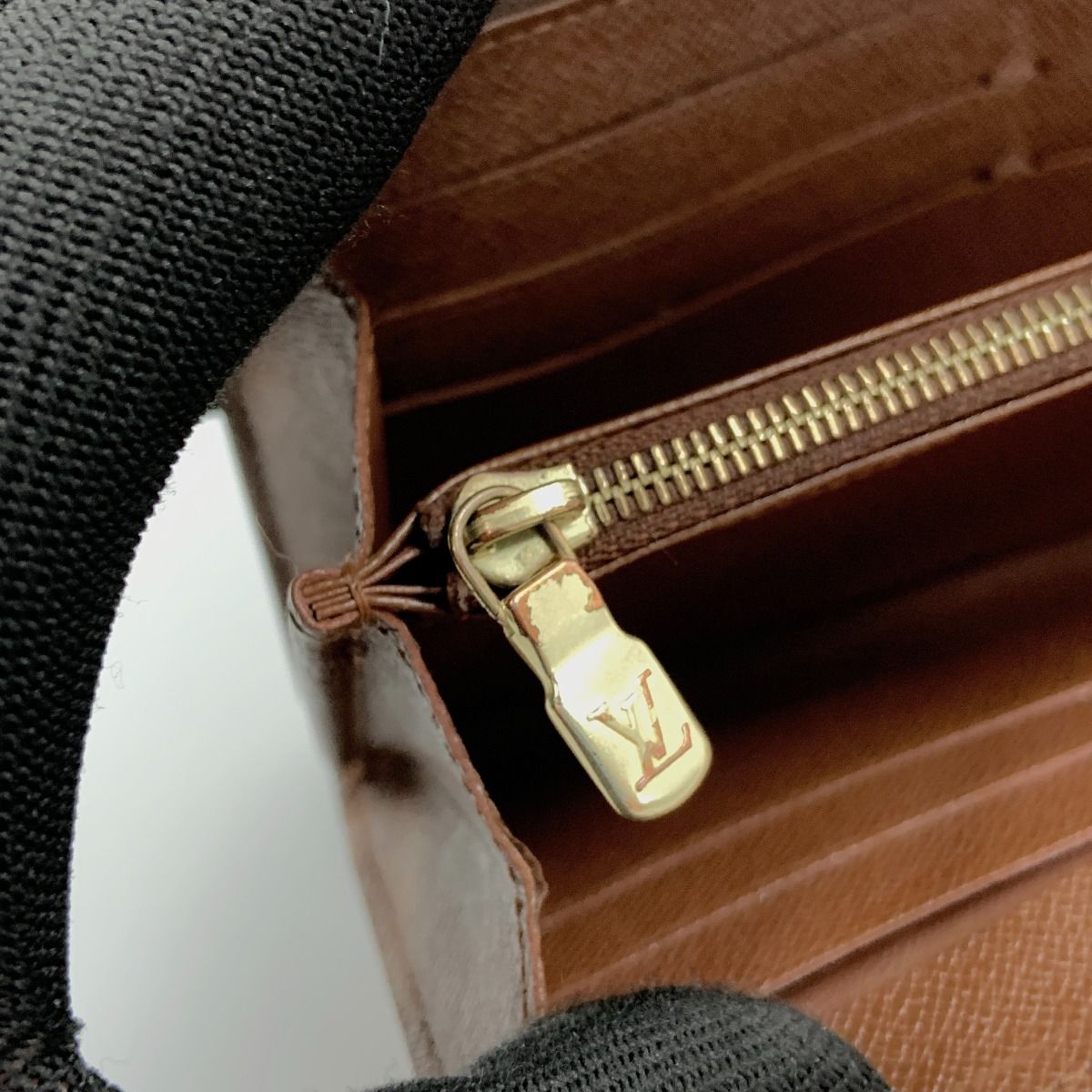 〇〇LOUIS VUITTON ルイヴィトン モノグラム ポルトフォイユ