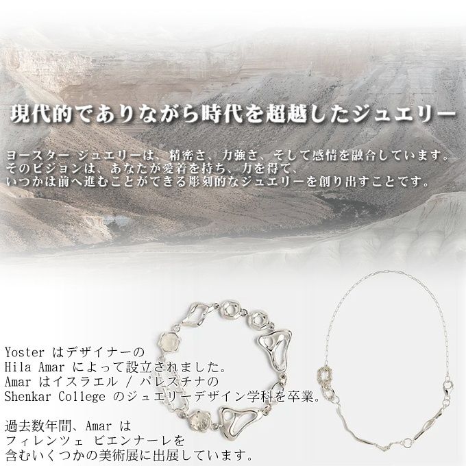 新品】YOSTER ネックレス 深水光太さん着用 46cm 40cm ヨースター