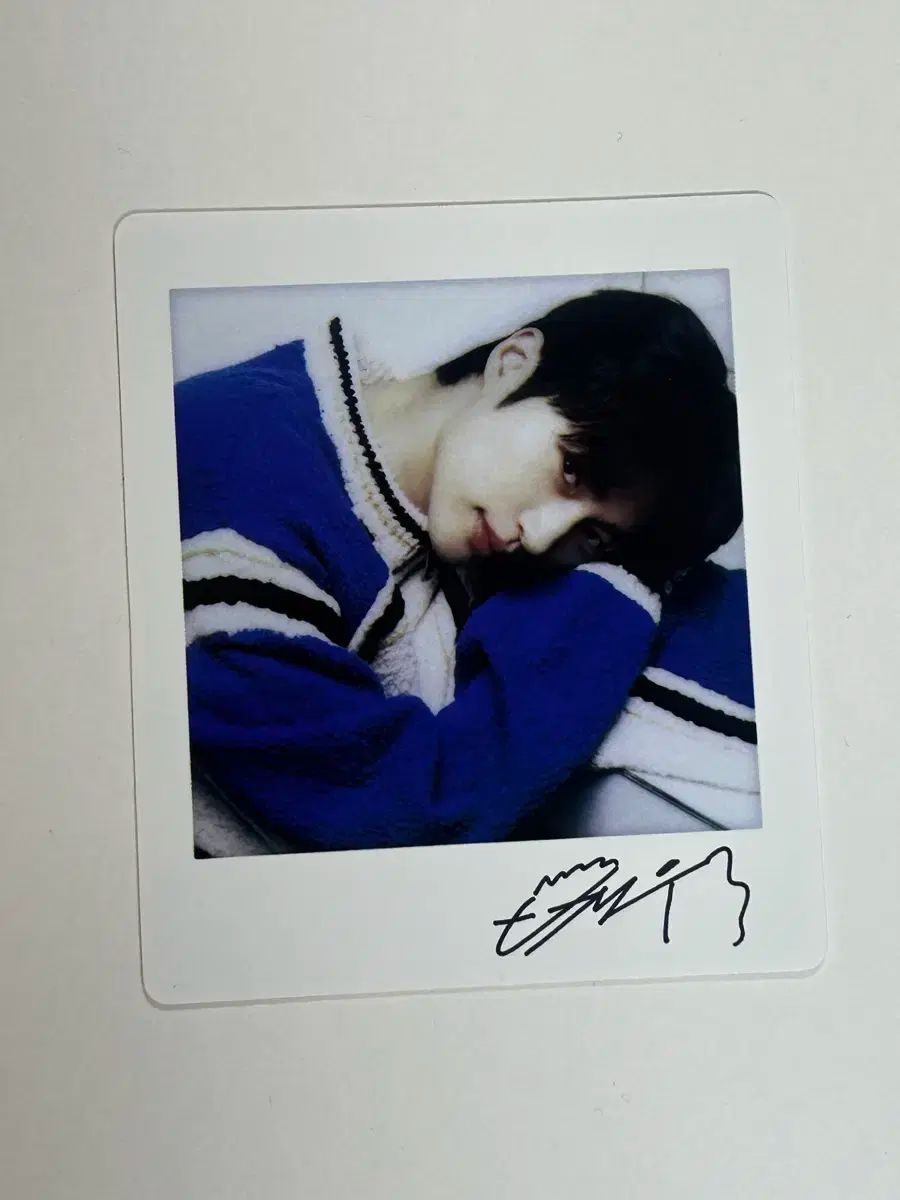 wei ジュンソ サイン ポラロイド ポラ サインチェキ WEi ジュンソ 直筆