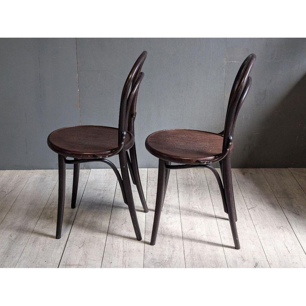 TON チェコ 椅子 曲木 2脚セット