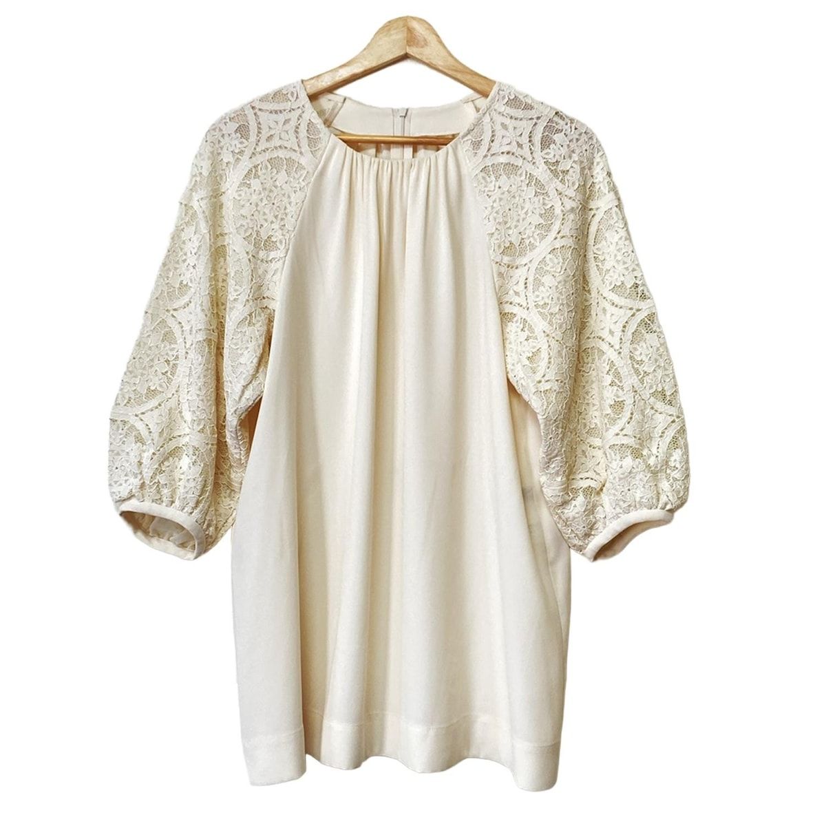 Leilian　レリアン　М　チュニック　美品 Leilian(レリアン) チュニック サイズ11 M レディース - 黒 長袖