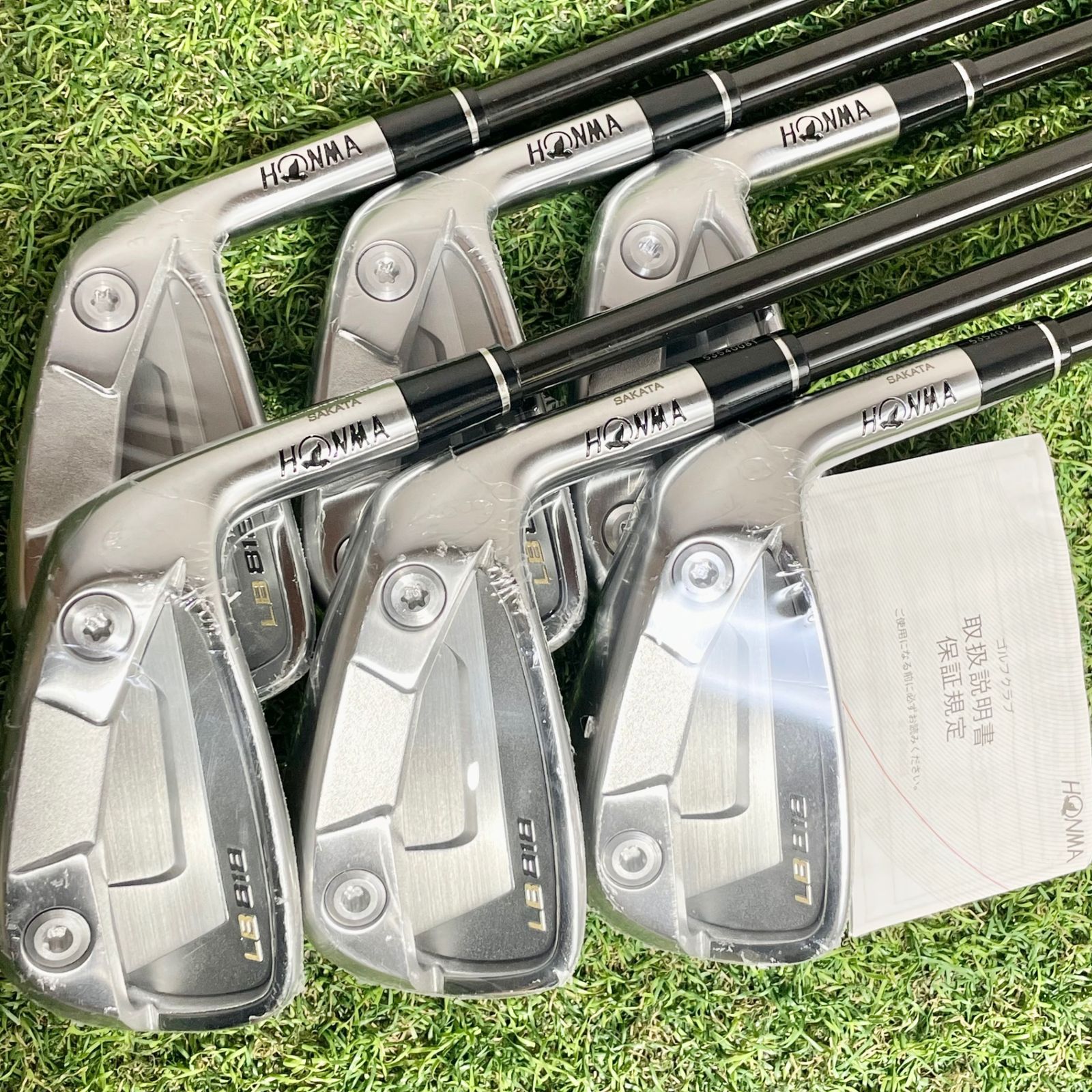本間ゴルフ - 【新品！保証書付き！】HONMA ホンマ LB818 アイアンセット メンズ 6本 R 右 本間ゴルフ VIZARD カーボンシャフト 優しい 簡単 新品！保証書付き！】HONMA ホンマ LB818 アイアンセット メンズ