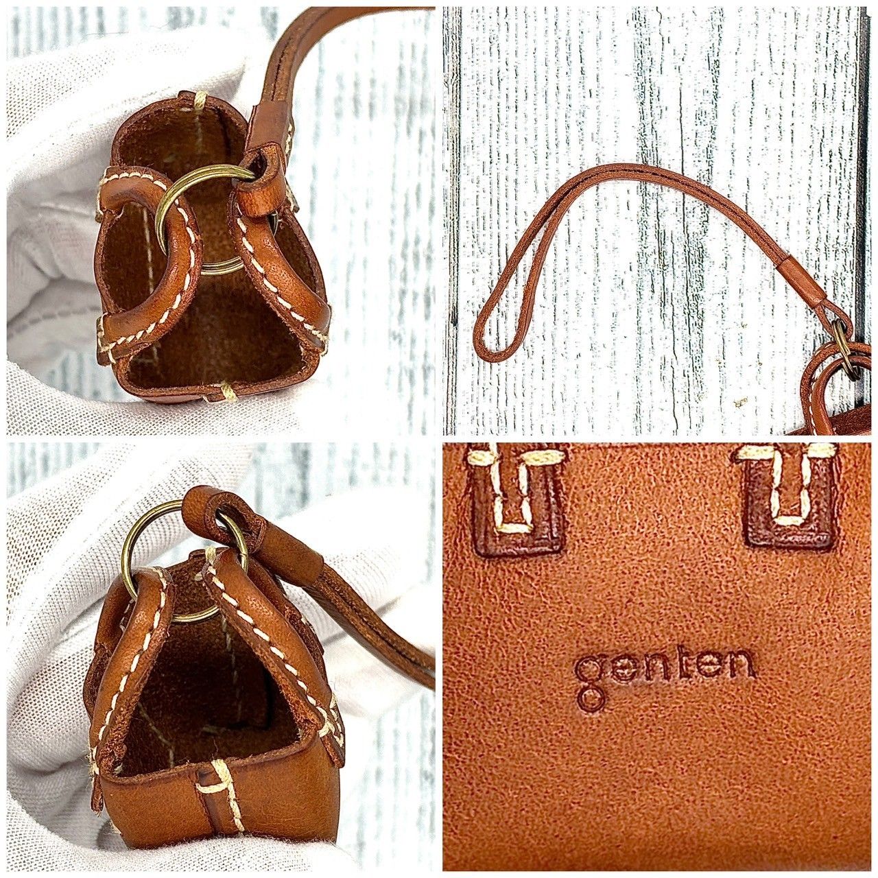美品 genten ゲンテン ハンドバッグ レザー 本革 チャーム付き 楽天市場】【ケアセット＋安心の3年保証付】 [2025年2月28日販売