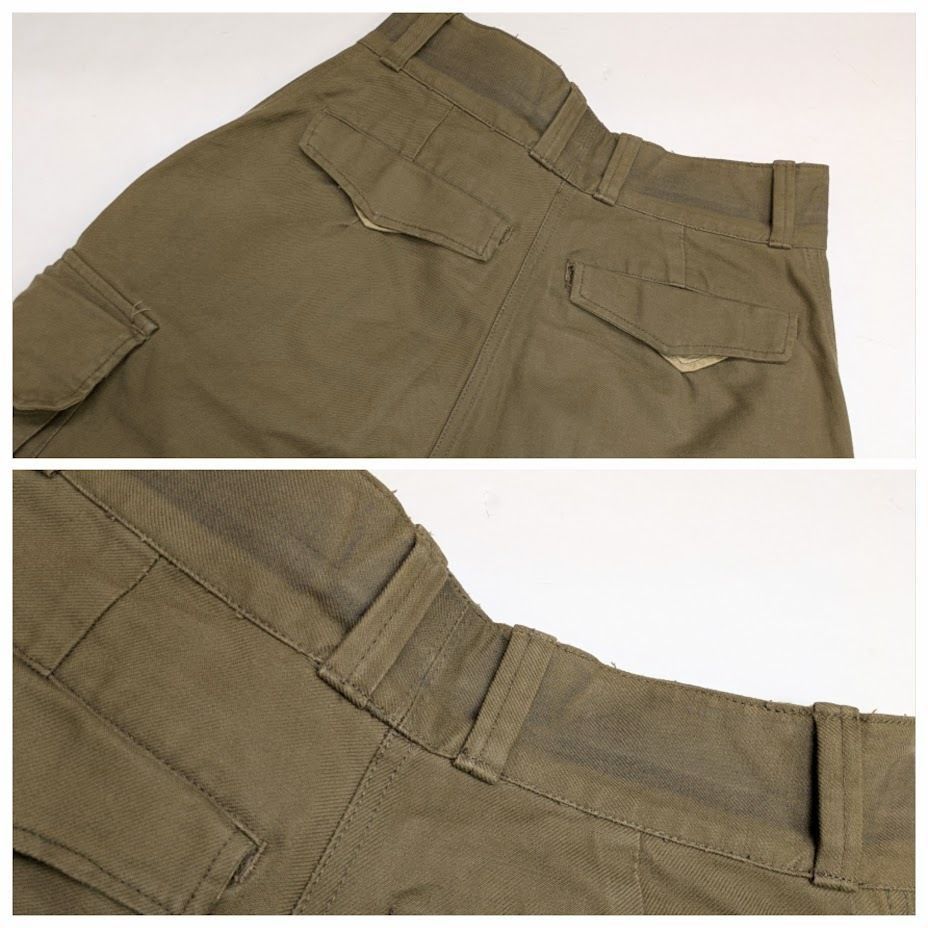 50's ~フランス軍 M-47 カーゴパンツ 前期型 33 WAIPER.inc ワイパーインク フランス軍 M-47 カーゴパンツ 前期