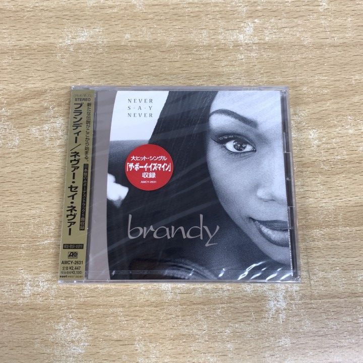 ○01)【同梱不可】【未開封】Brandy/Never Say Never/ブラン