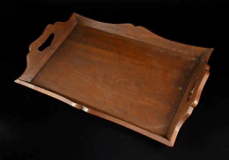 蔵A3837a 鳥取民藝 辰巳木工 運び盆 56 × 35.5 ｃｍ