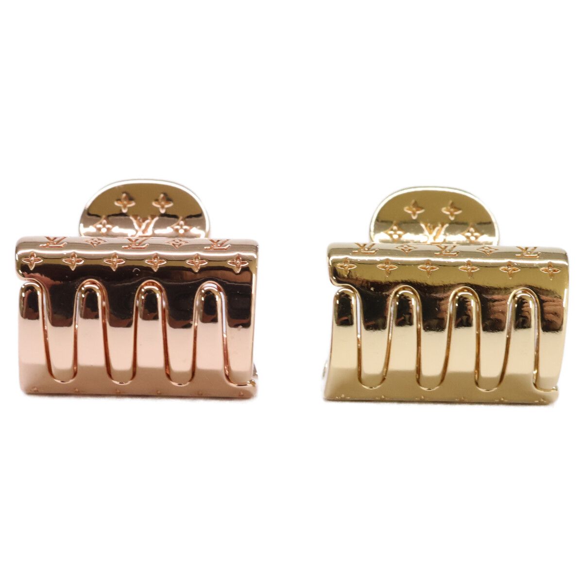 ルイ・ヴィトン アクセソワール シュブ ナノグラム ヘアクリップ Louis