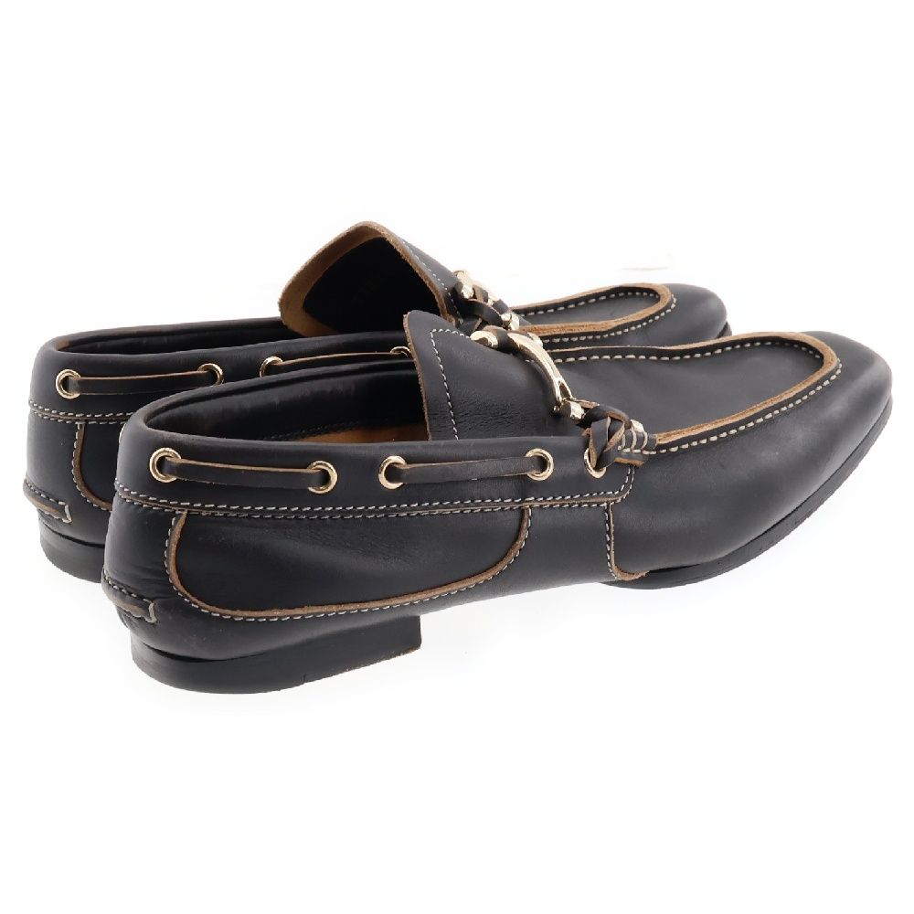 GUCCI (グッチ) ホースビットレザーローファー ローカットシューズ
